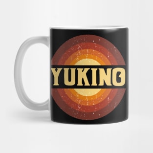 Vintage Proud Name Yukino Birthday Gifts Circle Mug